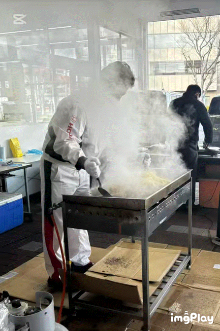 2日目(～￣▽￣)～