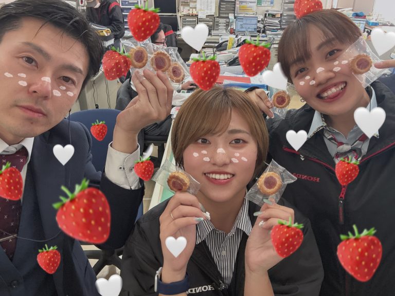 今月のおもてなし🍓☁️