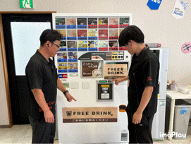自販機が入りました❕❕🌈