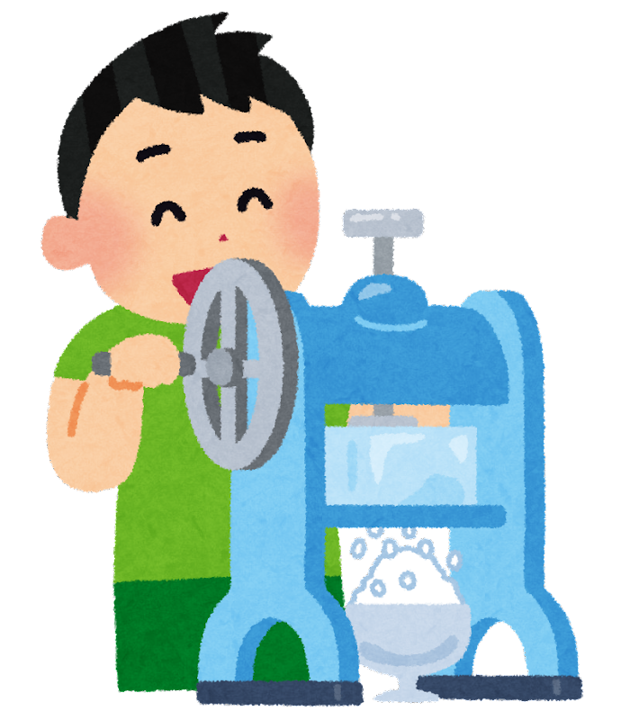 [三島萩店] 今週末もかき氷☆彡