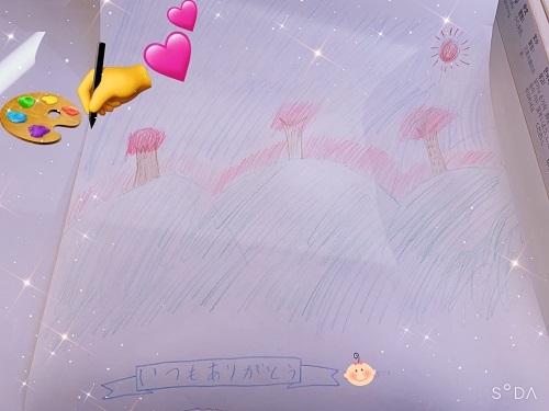 [裾野伊豆島田店] 小さな画家さんありがとう🥰