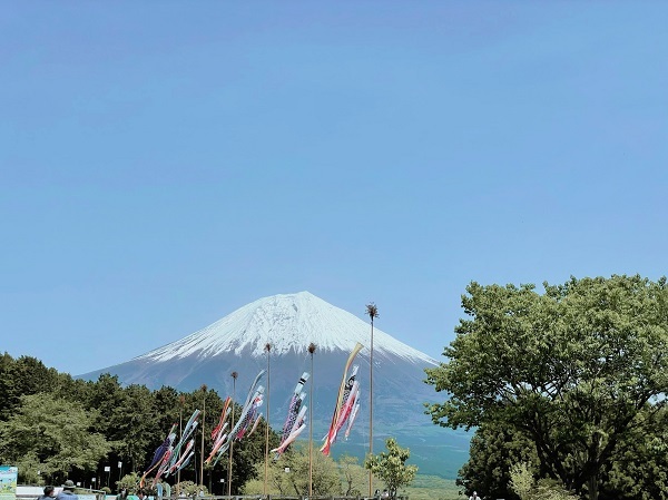 [裾野伊豆島田店] お出かけ先の富士山。