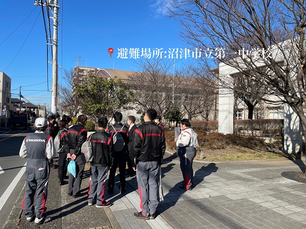 避難訓練⛑️📢