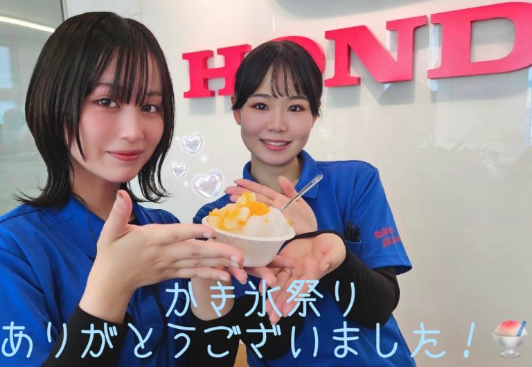 かき氷祭り1日目🍧