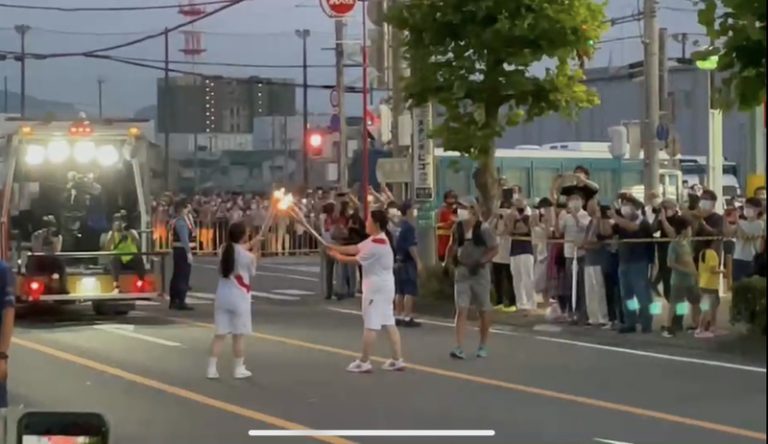 [U-Select沼津東] 聖火ランナー