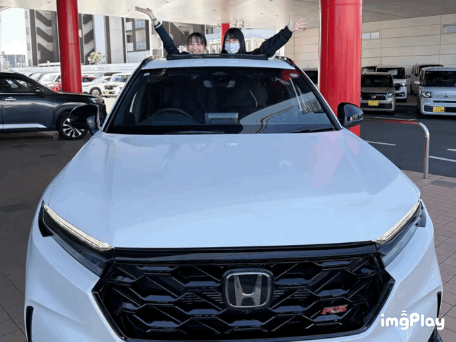 CR-Vと休みのお知らせ🚗