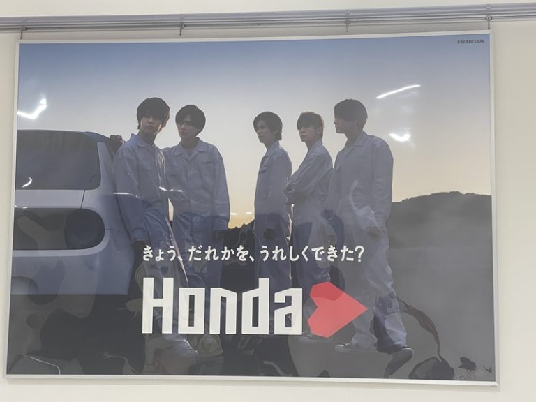 [東静岡店] Hondaハートのポスター掲示しました。
