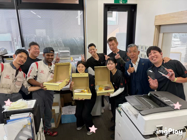 社長ありがとうございます🍰