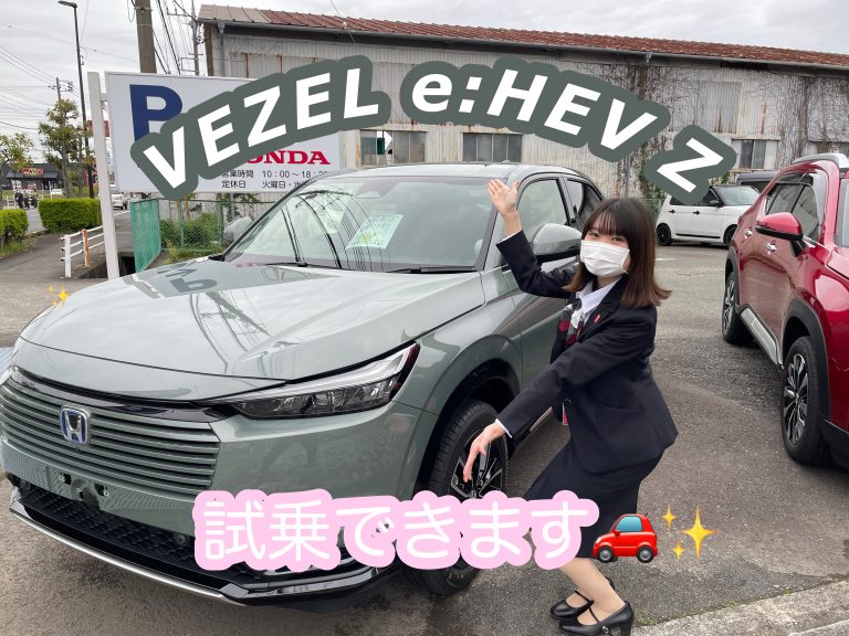 VEZEL乗れます‼